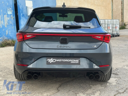 Motordrome Design diffuser suitable for rear bumper of Seat Leon Mk4 after 2020-image-6232236