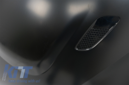 Motorhaube für BMW 3 F30 F31 F35 11-19 4 F32 F33 F36 Gran Coupé 11-19 GTS Look-image-6061014