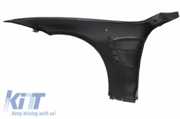 Motorháztető és első sárvédők, fekete, BMW 4 F32 F33 F36 (2011-2019), M4 GTS megjelenés-image-6065822