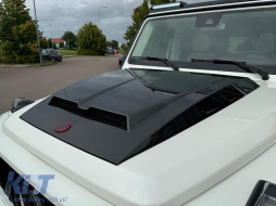 Motorháztető Mercedes W463 G-osztály (1989-2018) Valódi Szénszálas B-design-image-6107951