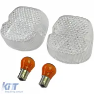 image-17-Motorrad Blinkerglas weiß geeignet für Honda CB 250 400 450 FT 500 MTX 200 XL 500 S XL