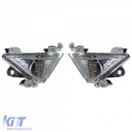 image-60-Motorrad LED-Blinker, Frontblinker mit klarem Glas, geeignet für Kawasaki Ninja ZX10R 04-05
