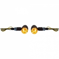 image-10-Motorrad LED Micro Blinker Bullet Custom Mini Schwarz mit E-Mark
