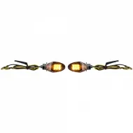 image-79-Motorrad LED Mini-Blinker Individueller Drop-Stil Mini-Indikatoren Schwarz + E-Mark