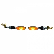 image-42-Motorrad LED Mini-Blinker MORELLA Chrome mit E-Mark
