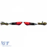 image-19-Motorrad LED Mini-Blinker Rücklicht Dual Universal Schwarz mit E-Zeichen