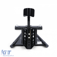 Motorradständer Montageständer mit verstellbarem Rocker bis zu 680 kg, schwarz-image-6191078