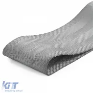 Motorsport Abschleppgurt mit Abschlepphaken, aus Stoff, universell, 26,5 cm, grau-image-6194917
