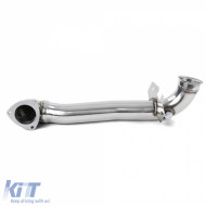 Motorsport stainless steel downpipe replacement pipe for Mini Cooper R56 R57 R58 R59 R60 R61-image-6261466