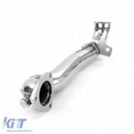 Motorsport stainless steel downpipe replacement pipe for Mini Cooper R56 R57 R58 R59 R60 R61-image-6261467