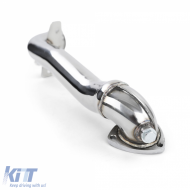 Motorsport stainless steel downpipe replacement pipe for Mini Cooper R56 R57 R58 R59 R60 R61-image-6261468
