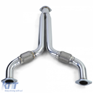 Motorsport Y downpipe for Nissan 350Z Z33 03-07 Infiniti G35 03-06-image-6209723