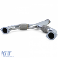Motorsport Y downpipe for Nissan 350Z Z33 03-07 Infiniti G35 03-06-image-6209724