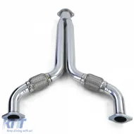 Motorsport Y Downpipe geeignet für Nissan 350Z Z33 03-07 Infiniti G35 03-06-image-6209723