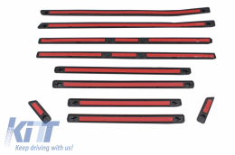 Moulure porte Moldings Trim pour Mercedes-Benz Classe G W463 89-17 Facelift-image-6046287