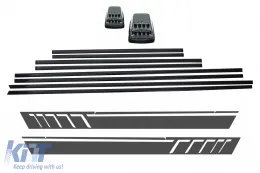 image-24-Moulures Bandes pour Mercedes W463 89-15 Autocollants Vinyle Tournant Lumières