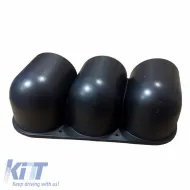 Műszerfal kiegészítő műszertartó konzol, hármas (3 x 52mm), fekete, Auto Gauge-image-6300916