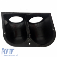 Műszerfal mérőóra tartó dupla (2 x 52mm) Carbon Look Auto Gauge-image-6300890