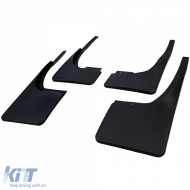 Mud Flap Set front and rear Black for Ford Ranger T6 T7 T8 12-22-image-6210815