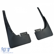 Mud Flap Set front and rear Black for Ford Ranger T6 T7 T8 12-22-image-6210816