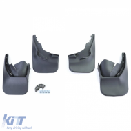 Mud flap set front and rear black for VW Sharan 7M 04-10-image-6257710