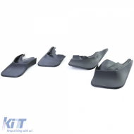 Mud flap set front and rear black for VW Sharan 7M 04-10-image-6257712