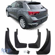 Mud flap set front and rear black for VW T-Roc from 2017 - ODCAV6014099