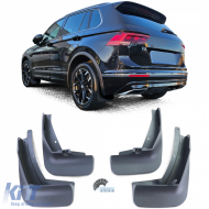 Mud flap set front and rear black for VW Tiguan 2 AD1 from 16 - ODCAV6014501
