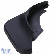 Mud flap set front and rear black for VW Touareg I 7L 2002-2010-image-6209819