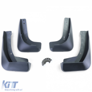 Mud flap set front and rear black for VW Touran 2 5T pre-facelift 15-21-image-6204193