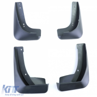 Mud flap set front and rear black for VW Touran 2 5T pre-facelift 15-21-image-6204196