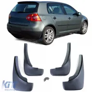 image-78-Mudflap set front and rear black for VW Golf 5 Sedan Variant 03-09