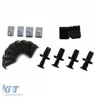 Mudflap-Set vorne und hinten schwarz, geeignet für VW Touareg CR ab 2018 mit R-Line-image-6199749