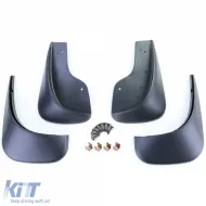 Mudflap-Set vorne und hinten schwarz, geeignet für VW Touran 1 1T 03-15-image-6201614