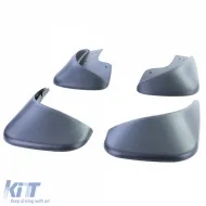 Mudflap-Set vorne und hinten schwarz, geeignet für VW Touran 1 1T 03-15-image-6201618