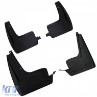 Mudflap-Set vorne und hinten, schwarz, geeignet für VW ID.4 ab 2020-image-6201626