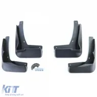 Mudflap-Set vorne und hinten schwarz, geeignet für VW Golf 8 mit R-Line ab 19-image-6201645