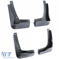Mudflap-Set vorne und hinten schwarz, geeignet für VW Golf 8 mit R-Line ab 19-image-6201648
