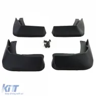 Mudflap-Set vorne und hinten schwarz, geeignet für VW Golf Sportsvan Facelift 17-20-image-6205427