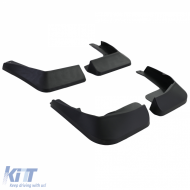 Mudflap-Set vorne und hinten schwarz, geeignet für VW Golf Sportsvan Facelift 17-20-image-6205428