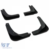 Mudflap-Set vorne und hinten schwarz, geeignet für VW Golf Sportsvan Facelift 17-20-image-6205432
