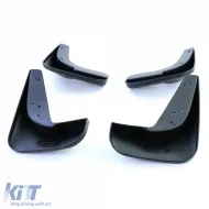 Mudflap-Set vorne und hinten schwarz, geeignet für Peugeot 307 5-Türer SW CC 00-09-image-6206653