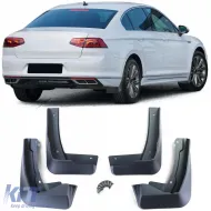 image-31-Mudguard set front and rear black for VW Passat B8 3G facelift from 19