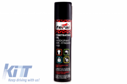 Multi Purpose Penetrating Oil Spray Maintenance Cleaning Rust Remover & Lubricates Protects Repels Moisture 400 ml - 18411