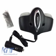 Multi Socket Triple Exspider Black 22642 1 Pc-image-6302751