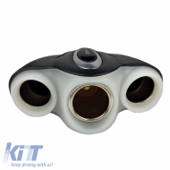 Multistecker Triple Exspider Schwarz 22642 1 Stk-image-6302752