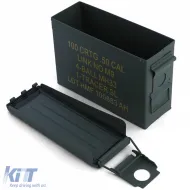 Munitionsbox Ammo Box Metallgehäuse Transport Metallbox 275x97x185mm grün-image-6201970