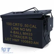 Munitionskiste Ammo Box Metallkiste Transport Metallkiste 305x155x190mm schwarz-image-6203000