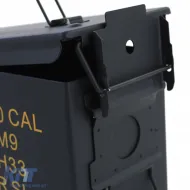 Munitionskiste Ammo Box Metallkiste Transport Metallkiste 305x155x190mm schwarz-image-6203001
