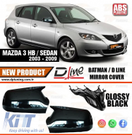 Mzd 3 Batman Mirror Cover Piano Black / 2003-2009 - DTMCM6025996